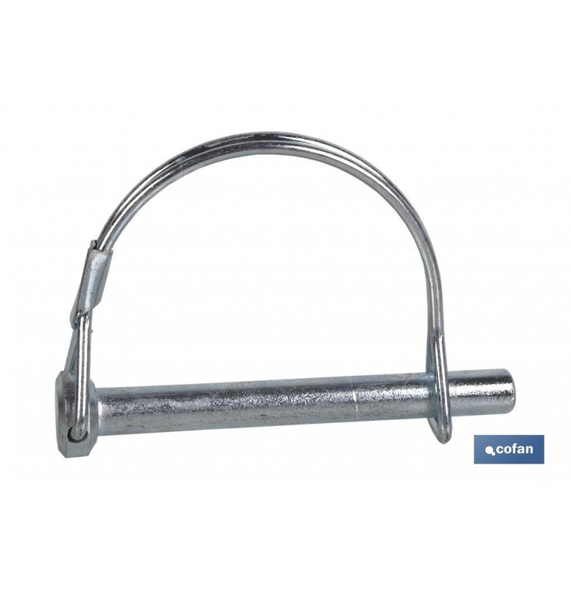 PASADOR ELASTICO CENTRO EJE 10 MM.