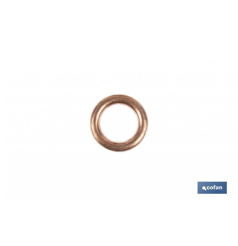 ARANDELA DE COBRE PARA TAPON CARTER 8X14
