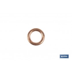 ARANDELA DE COBRE PARA TAPON CARTER 12X17