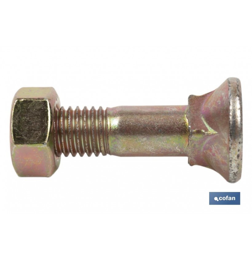 DIN-608/934  C-8.8  M-7/16X100 BICROMATADO