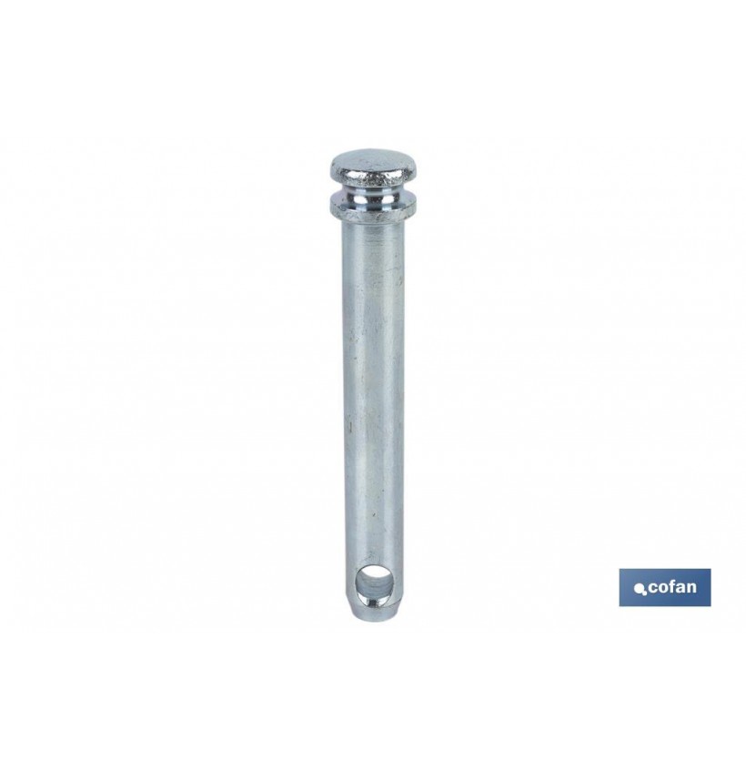 PERNO PARA TERCER PUNTO CON CABEZA Ø19 X 120 MM