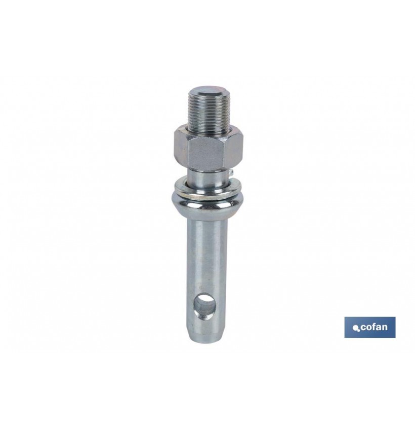 PERNO ROSCADO PARA ENGANCHE APEROS M 22 X Ø22 MM