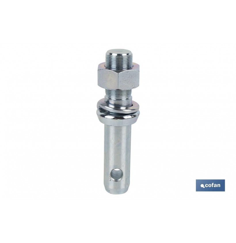 PERNO ROSCADO PARA ENGANCHE APEROS M 27 X Ø28 MM