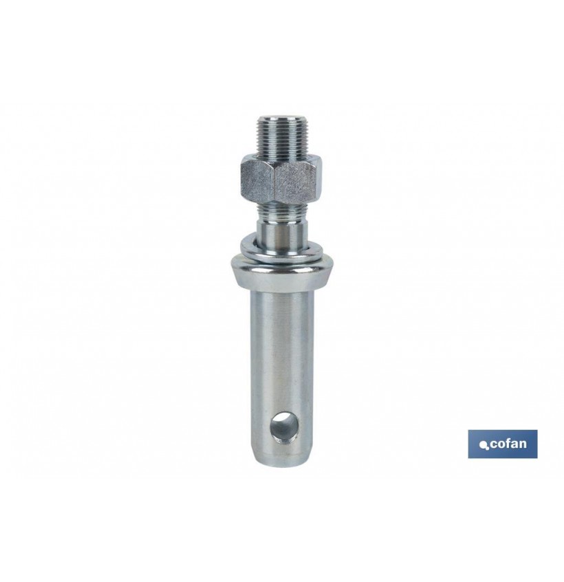 PERNO ROSCADO PARA ENGANCHE APEROS M 22 X Ø28 MM
