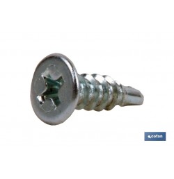 TORNILLO AUTOT. EXTRAPLANO 4,2 X 23 BLANCO