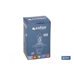 LÁMPARA HALÓGENA COFAN H4 (P43t) 12V 60/55W