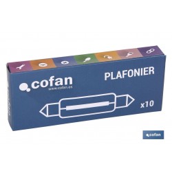 LÁMPARA PLAFONIER C5W (11X38mm) 12V venta unitaria