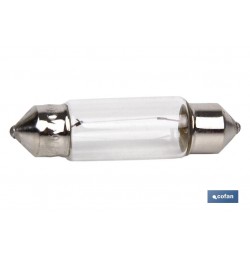 LÁMPARA PLAFONIER C5W (11X38mm) 12V venta unitaria