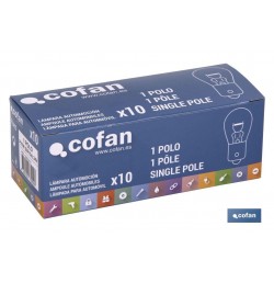 LÁMPARA COFAN 1 POLO P21W (BA15s) 24V
