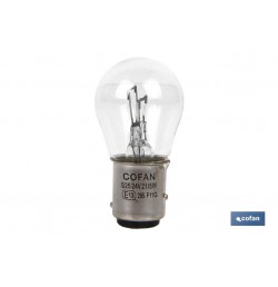 LÁMPARA COFAN 2 POLOS P21/5W (BA15d) 24V venta unitaria