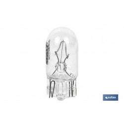 LÁMPARA S/CASQUILLO W5W (W2,1x9,5d) 24V venta unitaria