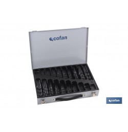 MALETIN SURTIDO BROCAS HSS 1-10 - 250 Und