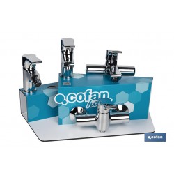 KIT DE GRIFERIA + EXPOSITOR MODELO ROSS