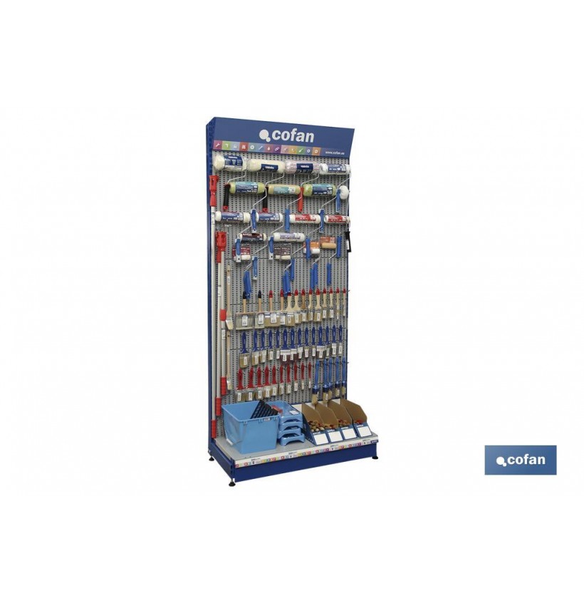 EXPOSITOR DE ACCESORIOS PINTURA