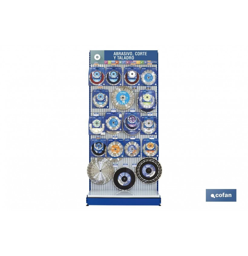 EXPOSITOR DISCOS DIAMANTE