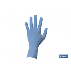 EXPOSITOR CAJA 30 UNDS. GUANTES NITRILO T-L