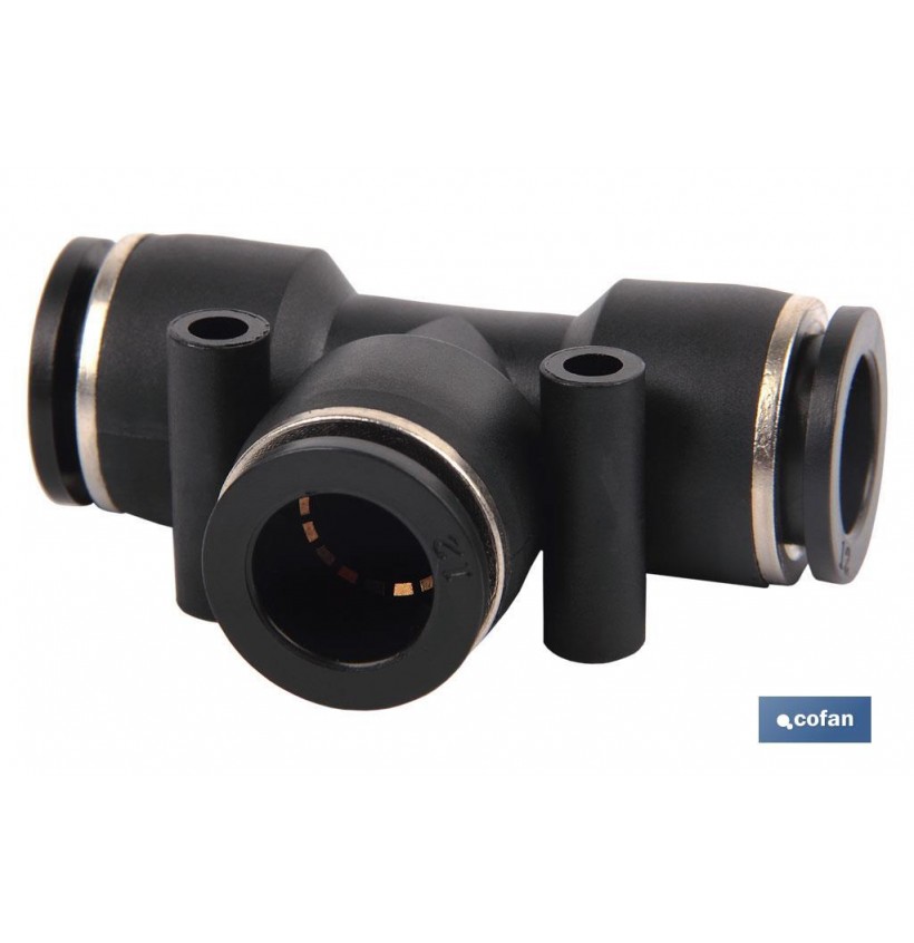 EMPALME RAPIDO PLASTICO T T-6