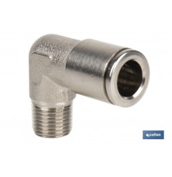 CONEXION CODO  TUBO 14mm. ROSCA 3/8