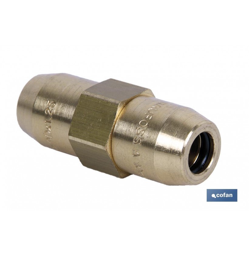 CONEC. DOBLE R TUBO 15X1,5 - 15X1,5