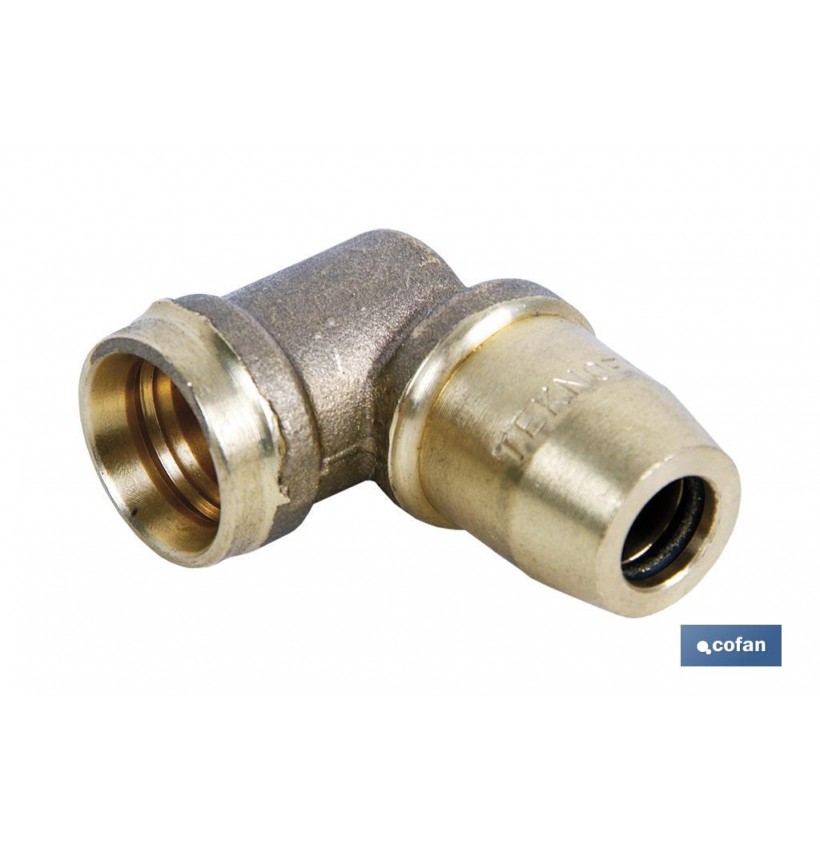 CODO CONECTOR 90º  R A5 TUBO 10X1