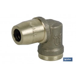 CODO CONECTOR 90º  R A5 TUBO 10X1,25