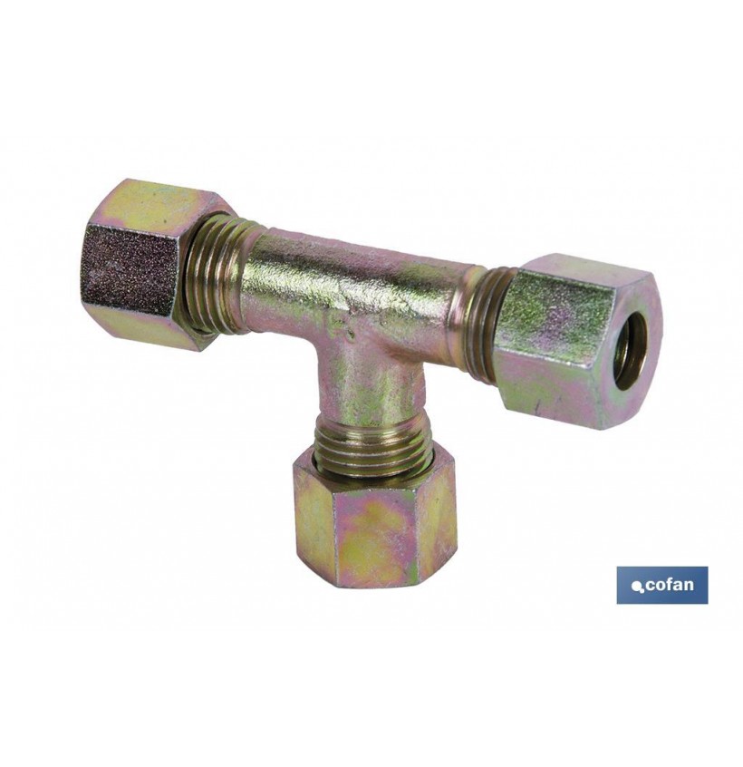 RACOR T TUBO 8 - ROSCA 14 X 1,5