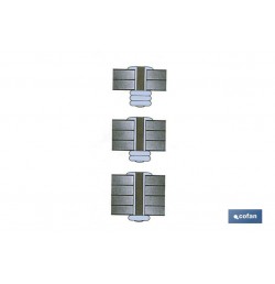 REMACHE ALUMINIO MULTIGRIP 3,2 X 11