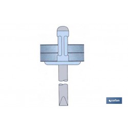 REMACHE ALA ANCHA MULTIGRIP 4,8 X 16
