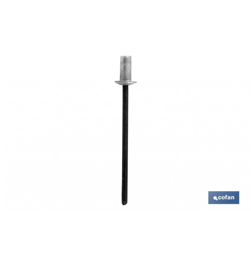 REMACHE ALUMINIO ESTANCO 4 X 13 MM