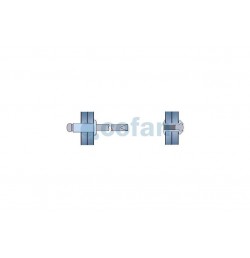 REMACHE ALUMINIO NORMAL BLANCO 4.8 X 18 MM