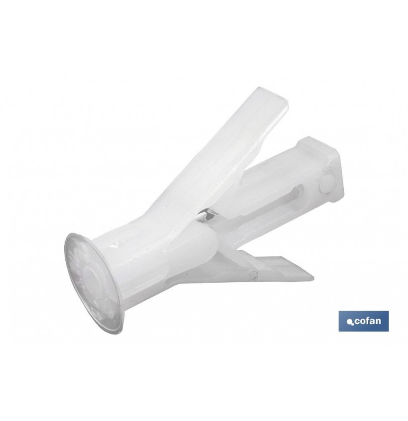 TACO PLADUR CON ALAS 10 X 47 MM