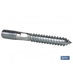 ESPARRAGO DOBLE ROSCA CINCADO HUELLA TORX M8X130
