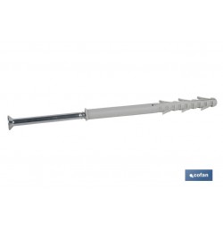 TACO LARGO DE GOLPE CON TORNILLO TORX Ø10 X 120 MM