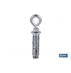 ANCLAJE ZAMAK HPM M6 X 45 CON ARGOLLA