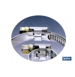 ABRAZADERA INOX A-2 BANDA 9mm  60-80