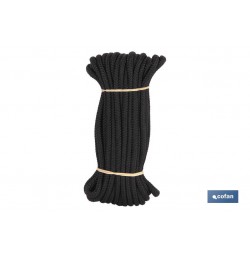 MADEJA CUERDA TRENZADA POLI 10MM 10M BLANCO