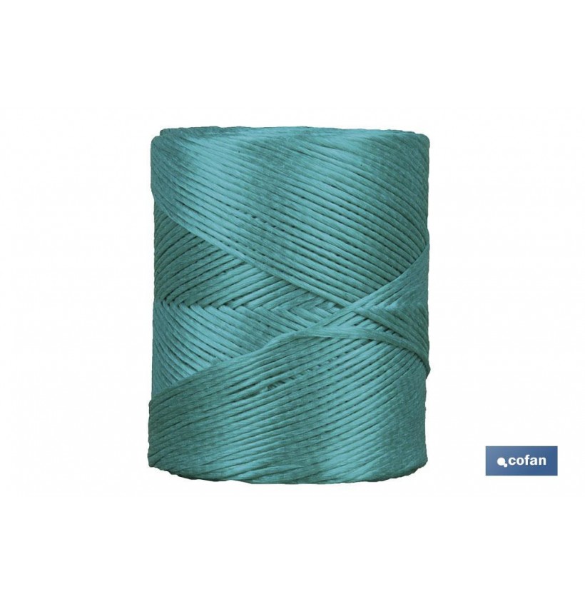 BOBINA HILO RAFIA/ 600 750 GRS VERDE