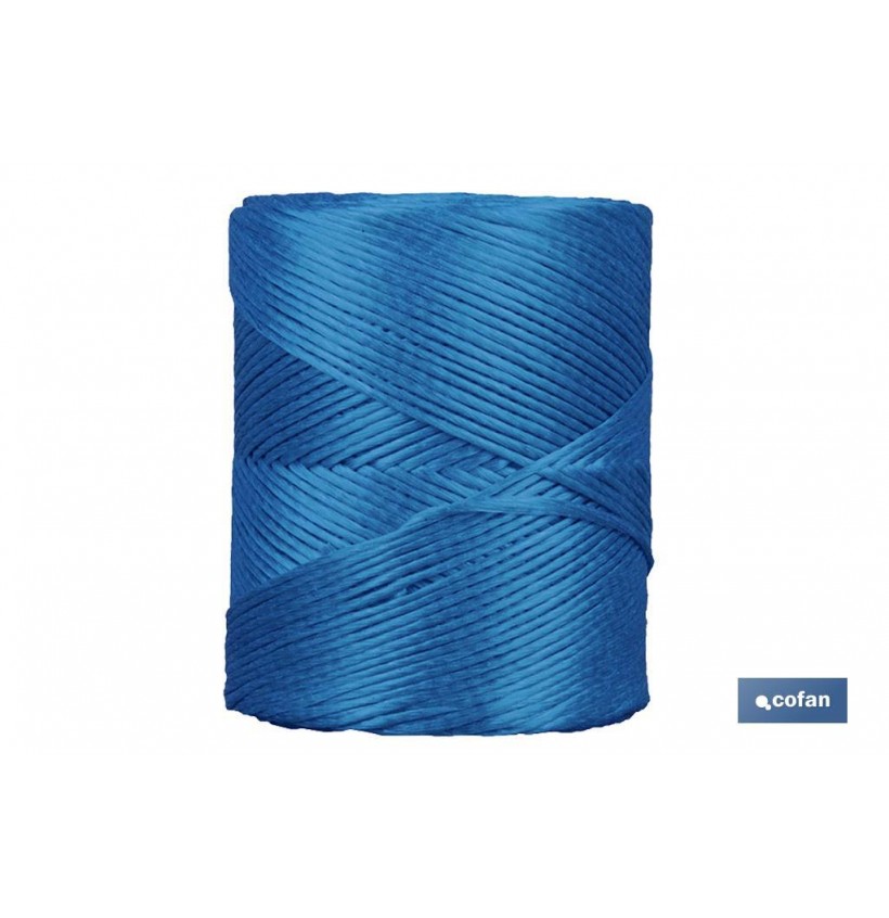 BOBINA HILO RAFIA/ 600 750 GRS AZUL