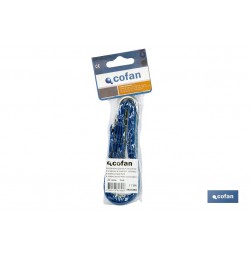 BL. PULPO ELASTICO  PLANO 18 MM  0,75MTS SURTIDO