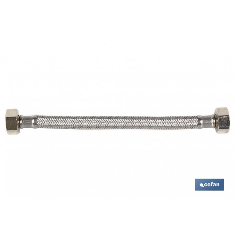 CONEXIÓN FLEXIBLE INOX H1/2- H3/8 25 CM.