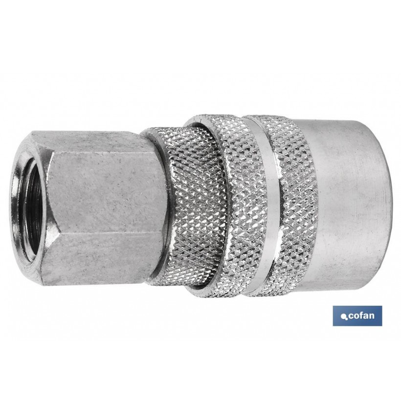 ENCHUFE RAPIDO ROSCA HEMBRA 1/4"