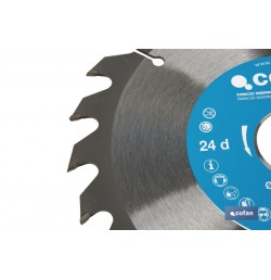 DISCO DE SIERRA CIRCULAR PARA MADERA Ø180 X 2,5 X 30 MM, 24 DIENTES