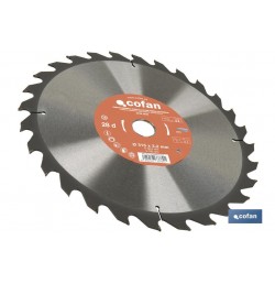 DISCO DE SIERRA CIRCULAR DE MESA PARA MADERA Ø315 X 3,2 X 30 MM, 28 DIENTES
