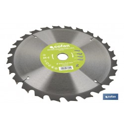 DISCO DE SIERRA INGLETADORA PARA MADERA/METAL Ø315 X 2,2 X 30 MM, 24 DIENTES