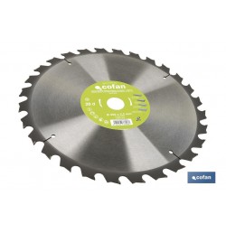 DISCO DE SIERRA INGLETADORA PARA MADERA/METAL Ø350 X 2,2 X 30 MM, 28 DIENTES