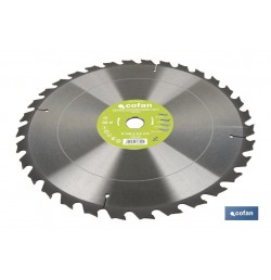 DISCO DE SIERRA INGLETADORA PARA MADERA/METAL Ø400 X 2,2 X 30 MM, 32 DIENTES