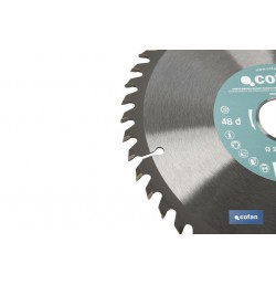 DISCO DE SIERRA INGLETADORA PARA MADERA CON INSERTOS DE METAL DURO Ø200 X 3,2 X 30 MM, 48 DIENTES