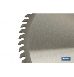 DISCO DE SIERRA INGLETADORA PARA MADERA CON INSERTOS DE METAL DURO Ø350 X 3,5 X 30 MM, 80 DIENTES