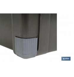 CAJA DE HERRAMIENTAS HEAVY DUTY NEGRO/ROJO