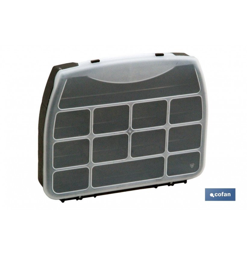 ESTUCHE 12 COMPARTIMENTOS 250 x 200 x 44 mm